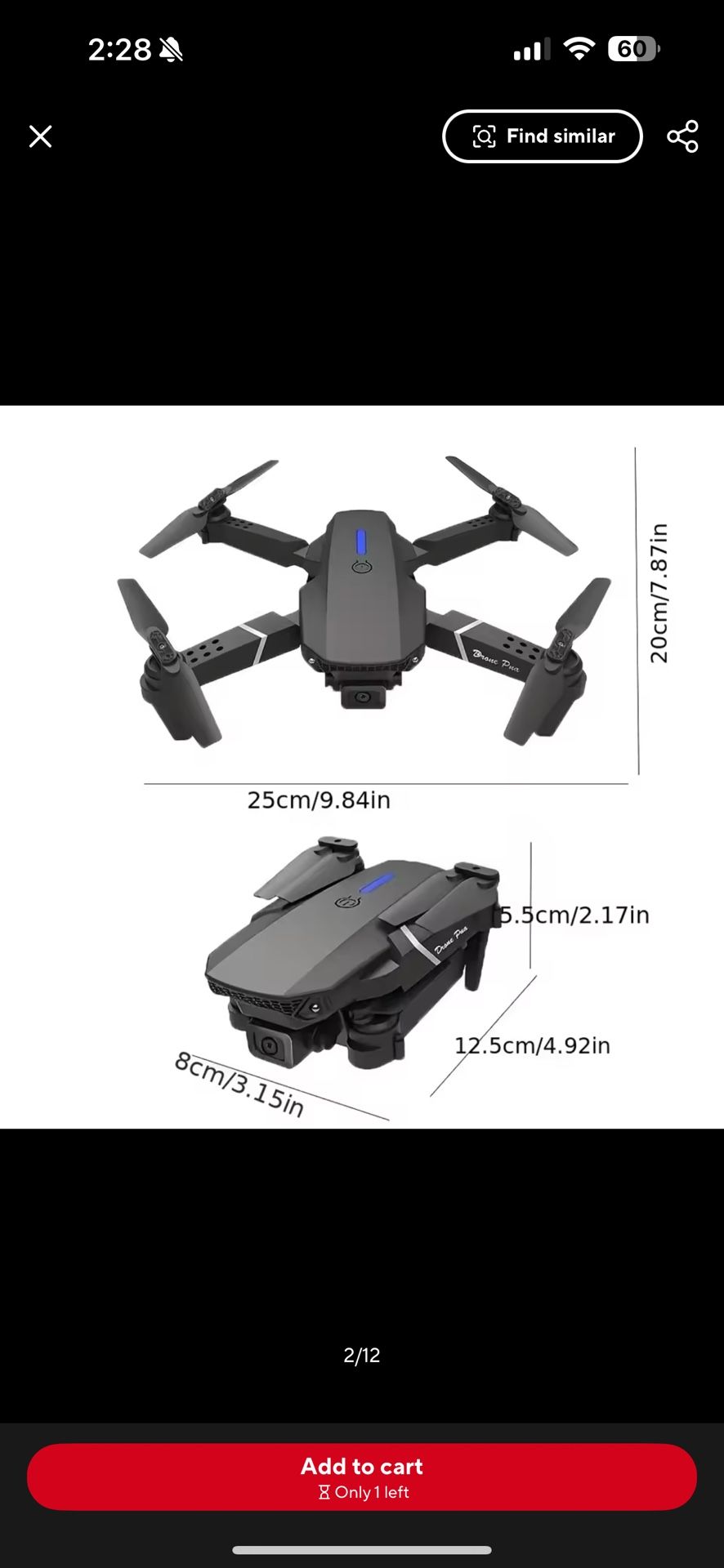 2024 E88Pro RC Drone 4K with 1080P HD Camera, Foldable Design, WIFI FPV & Height Hold – Professional Drone