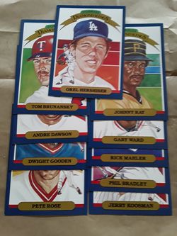 1985 Donruss baseball cards. 25 Diff ,Diamond Kings cards.