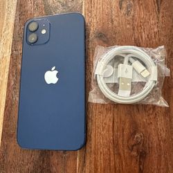 iPhone 12 5G 64 GB Blue Unlocked Excellent Condition 