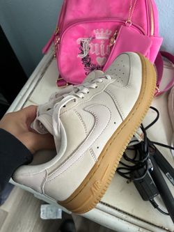 Nike Air Force 1 off white  Cream Gum Sole