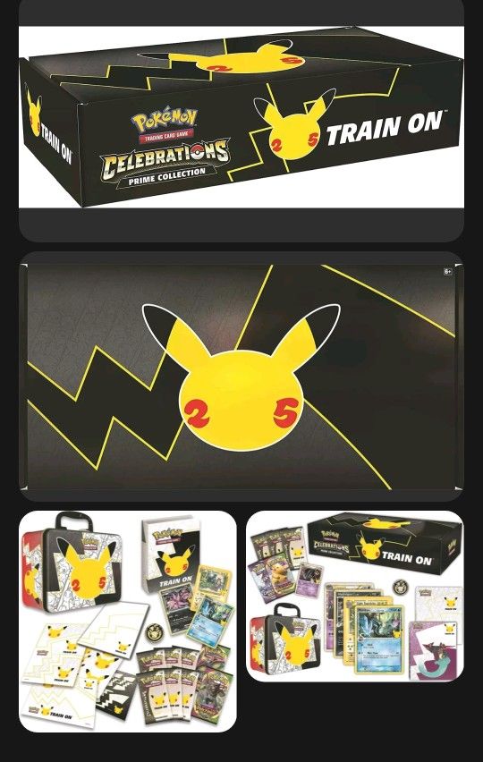 Pokemon TCG 25th Anniversary Celebrations Prime Collection