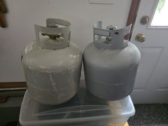 Two Propane Tanks