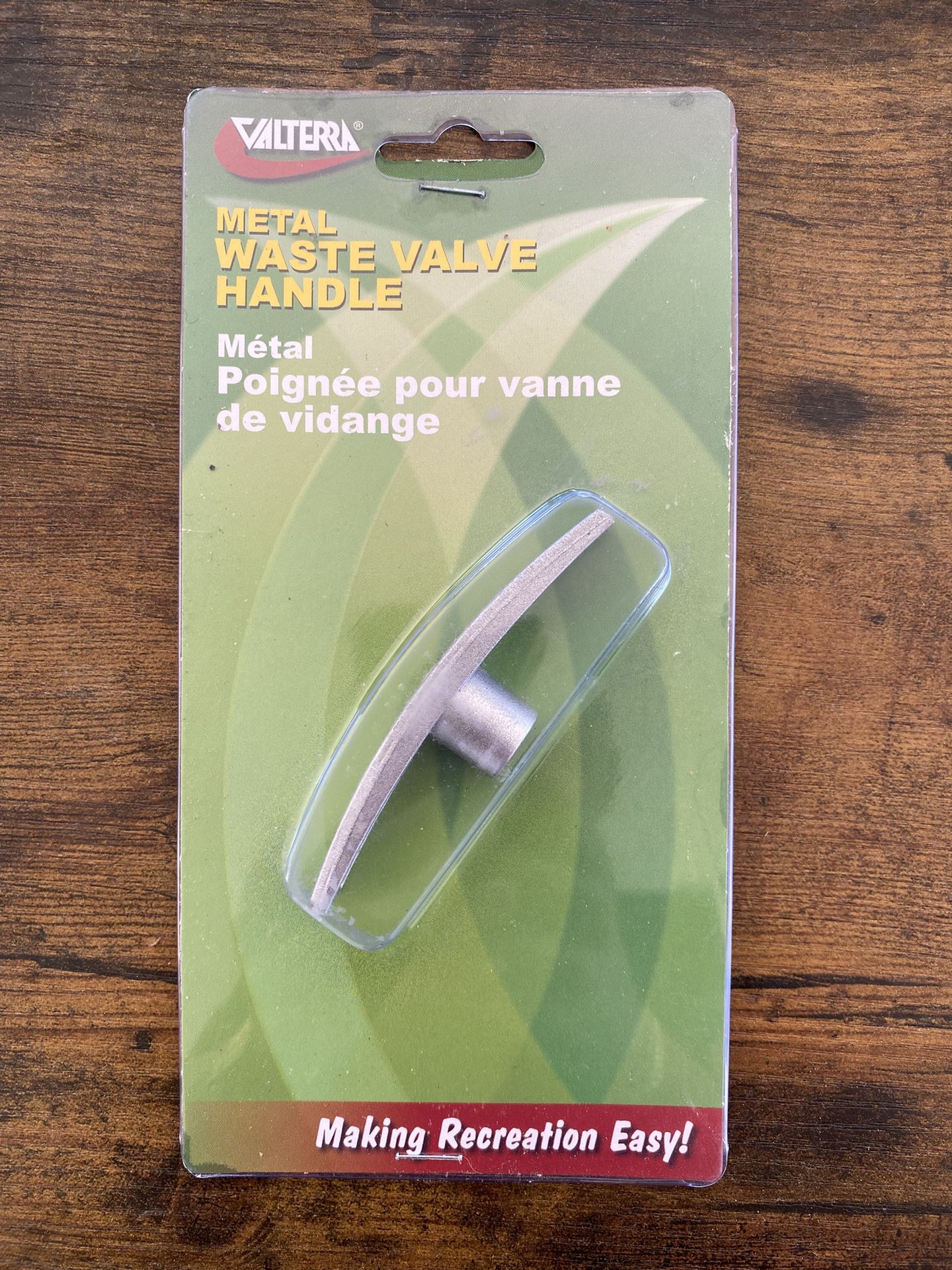 RV Camper Metal Waste Twist-On Valve Handle for Valterra Bladex, Grentec
