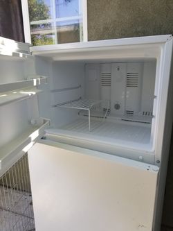 White refrigerator