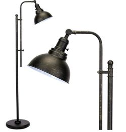 Industrial floor lamp