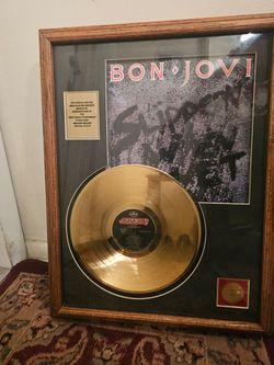Bon Jovi Wooden plaque Edition