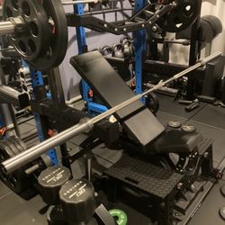 Rogue Fitness Brand  28mm Stainless Steel Training Bar 45 Lb 20KG 