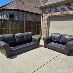 Ashley Furniture Leather Set