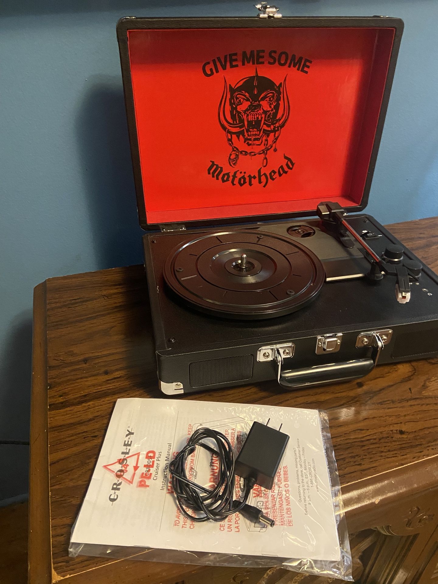 Motörhead Vinyl Record Player