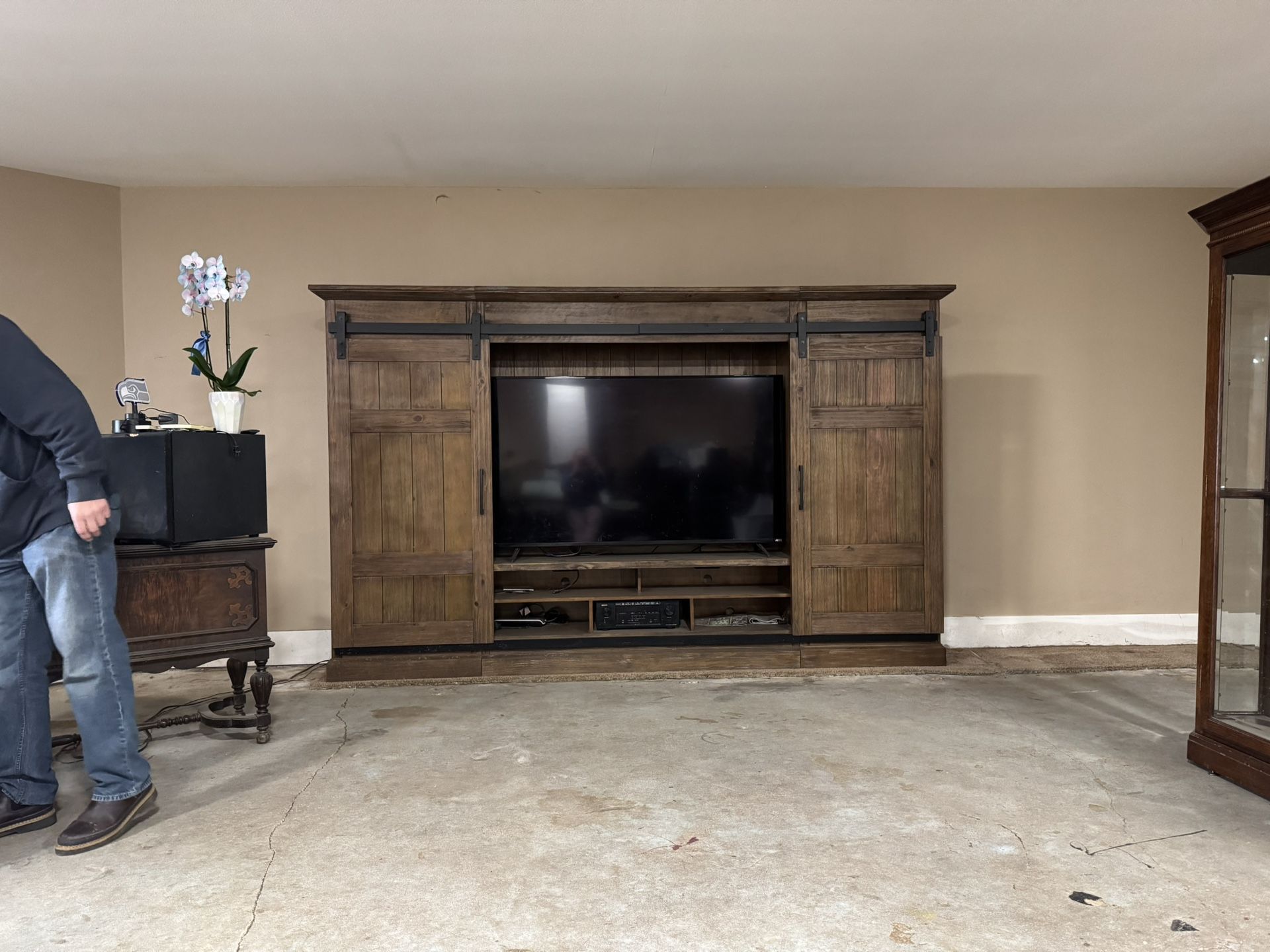Barn Entertainment TV Center