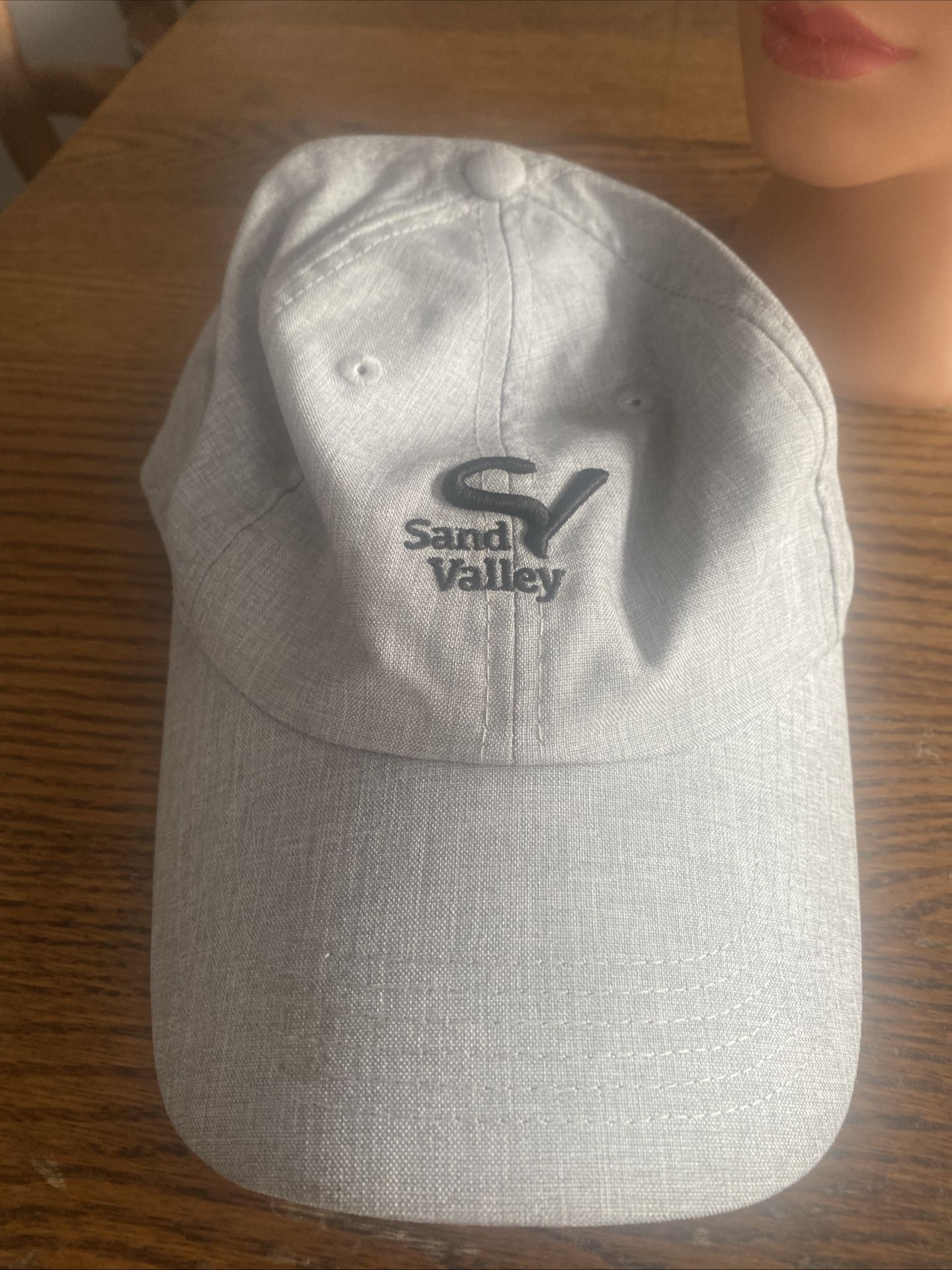New Imperial Lightweight Cap Hat Sand Valley Golf Club Resort Gray Adj