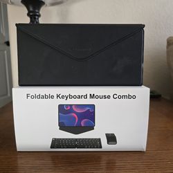 J-Tech Digital Foldable Bluetooth Keyboard & 2-in-1 Mouse Combo