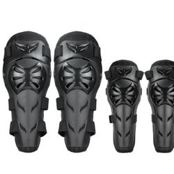 GES Knee Pads Motorcycle - 4Pcs Adult Knee/motorcycle elbow pads