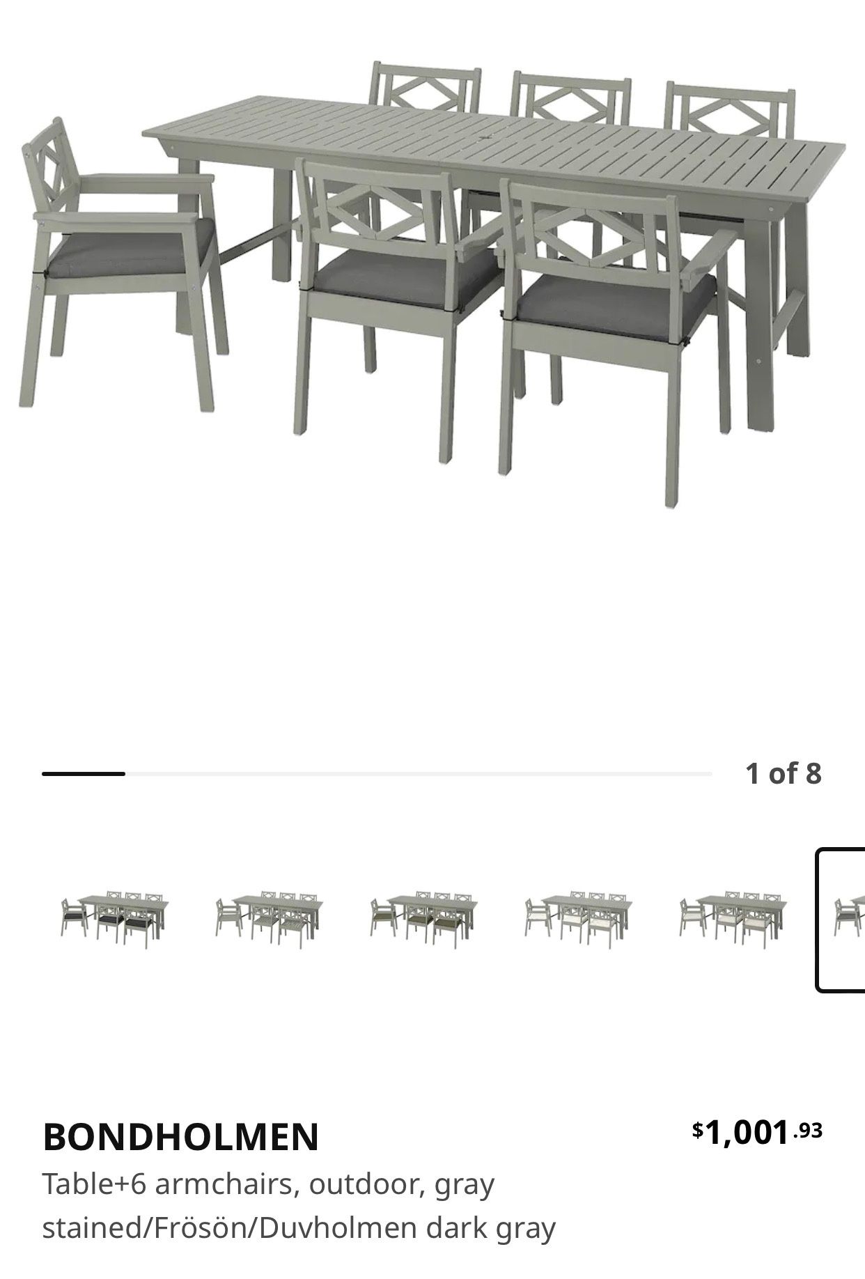 Outdoor Bondholmen Table And Chairs IKEA BONDHOLMEN Foldable Chair
