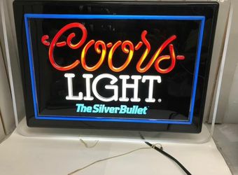 Coors Light Sign 