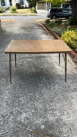 Vintage Linoleum Kitchen Table