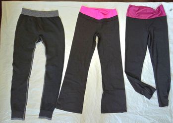 3 pairs Aesthetic Athletic Yoga Pilates Training Gym Attire