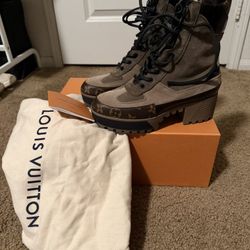 Louis Vuitton Combat Boots