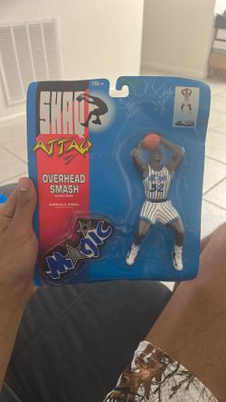 Kenner 1993 Shaq Attaq Overhead Smash 6in Basketball Figure