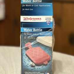 Walgreens Water Bottle for Warm or Cold Applications