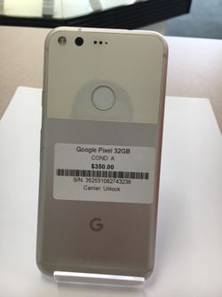 Google Pixel 32GB Factory Unlocked!