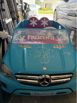 Frozen Battery Operated Kids Car