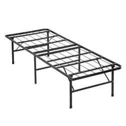 Foldable Metal Platform Bed Frame 