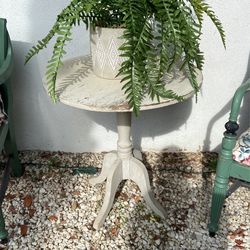 Wooden Table Small  Vintage