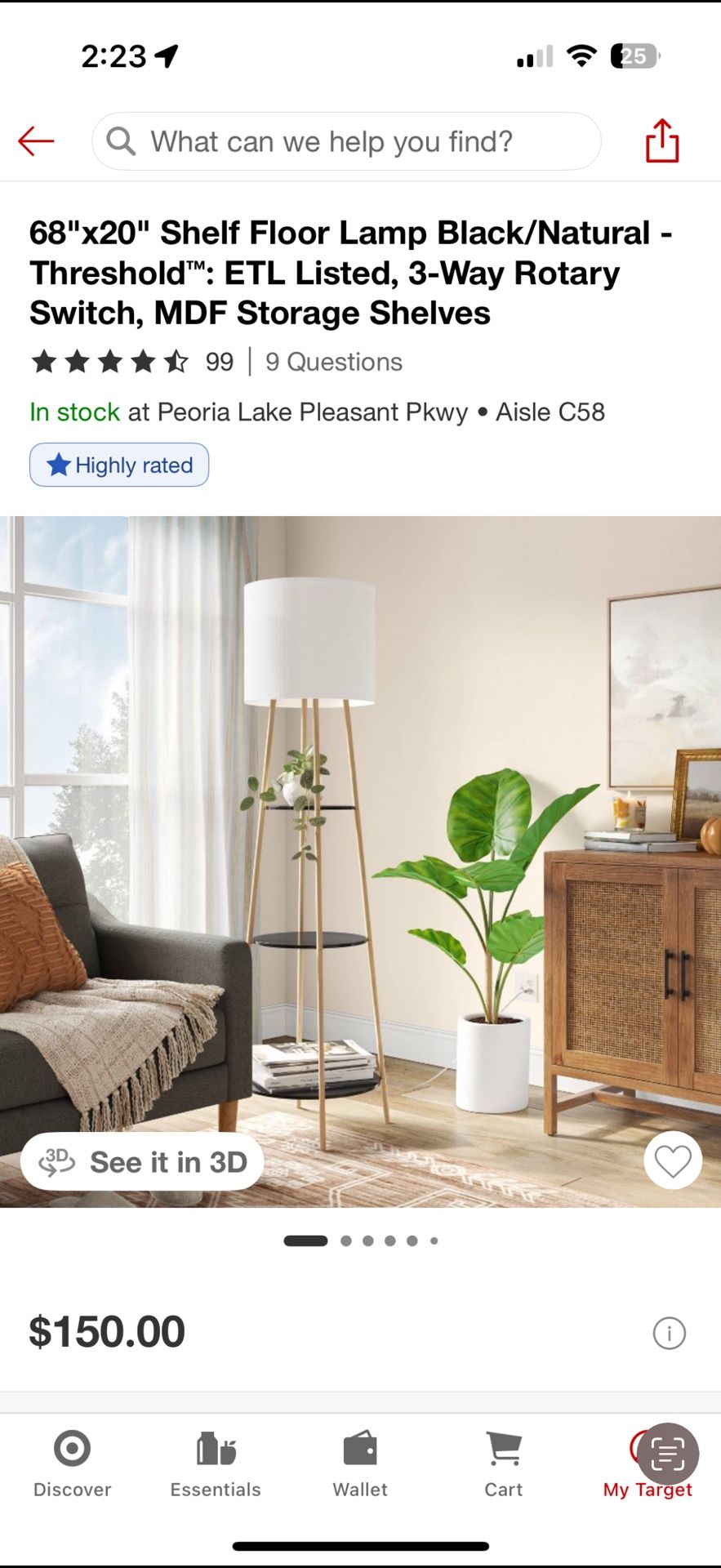 Shelf Floor Lamp
