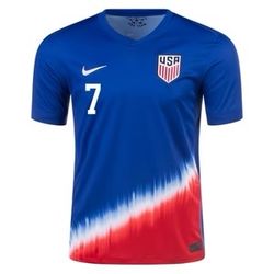 Nike Adult USMNT Giovanni Reyna #7 2024 Away Jersey