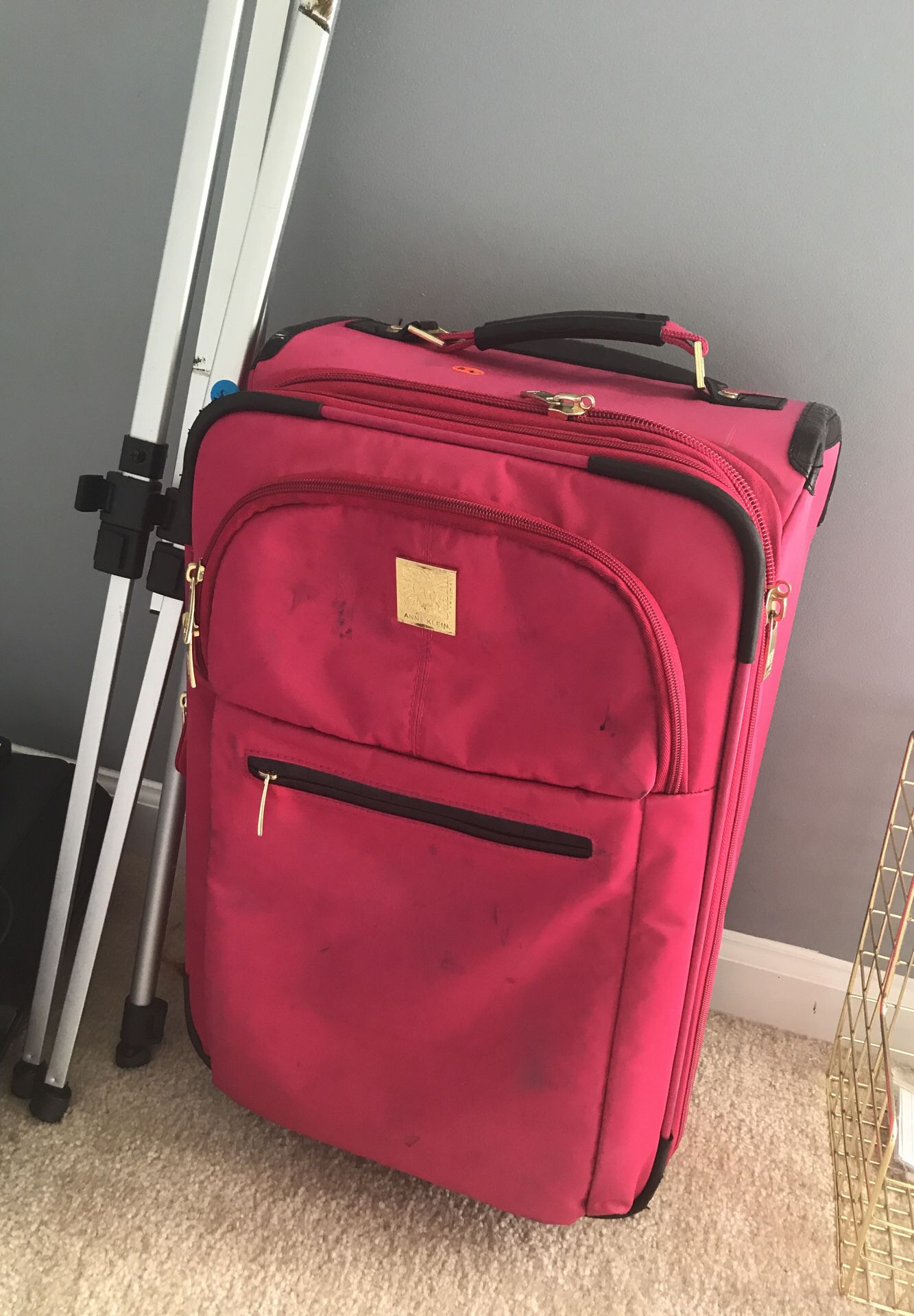 Pink Anne Klein Suitcase