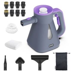 Awasky Steam Cleaner 10s Fast Heating-Lockable Steam 
Trigger-Large Tank-Refill Anytime-No Cooling-14 PCS Kit
-Hand Held HandHeld Multi Portable Steam