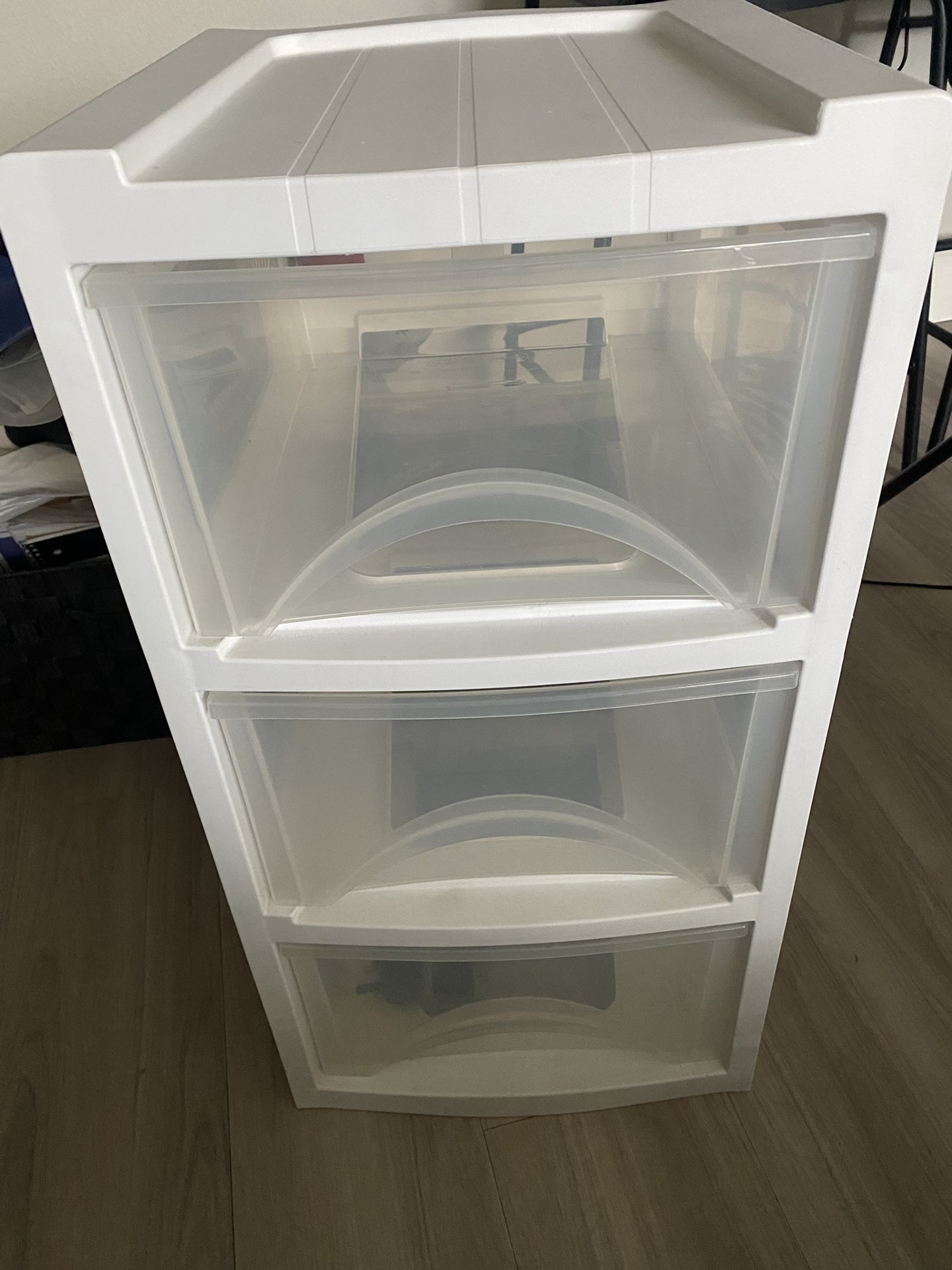 3 Drawer Plastic Organizer
