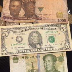 old coin/money collection