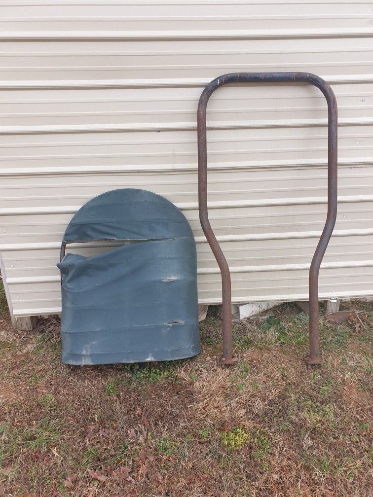 Top And Roll Bar For Small Tractor