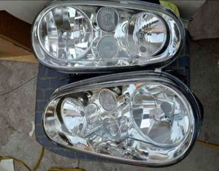 99-06 Volkswagen Golf/Cabrio Headlights Faros Calaveras Micas Luces Lamps
