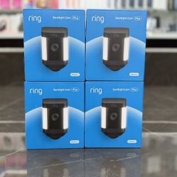 Ring Spotlight Cam Plus Battery Edition ((Take It Home In Payments/ llévatelo a casa en pagos) 