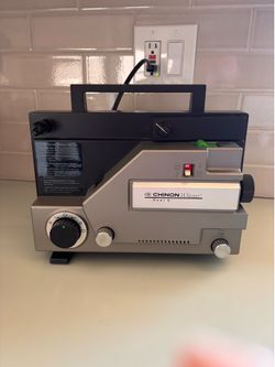 Chinon whisper 8mm movie projector dual