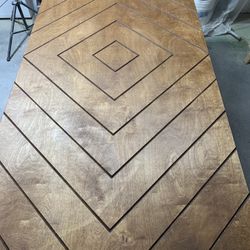 Chevron diamond Barn Door 42/85 Special Walnut