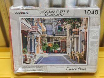 Greece Chios 1040-Piece Puzzle by Ludowig, New Unopened