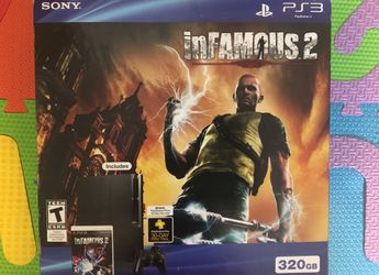 PS3 inFAMOUS 2 bundle