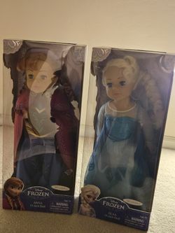 Madame Alexander 28" Dolls Frozen Anna & Elsa NIB
