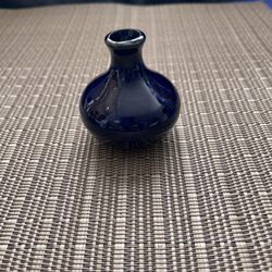 Dark Cobalt Blue Mini Vase