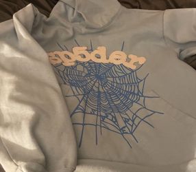 Light Blue Spider Hoodie