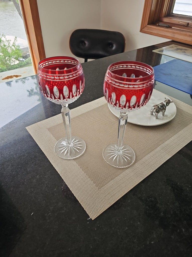 Waterford Crystal Goblet 2 Set