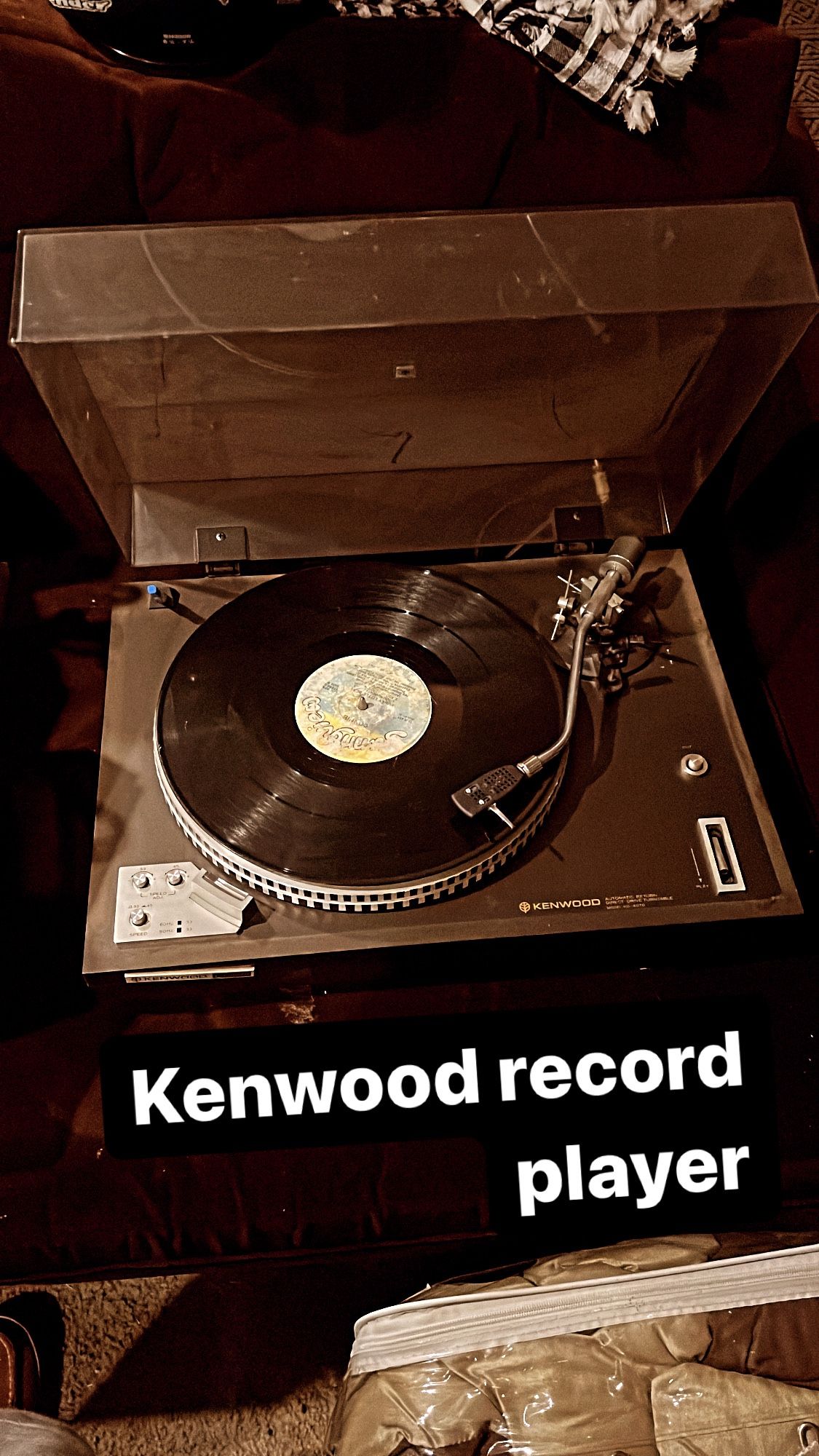 Kenwood Record Player