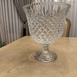 Czech Crystal - Vase / Punch Bowl