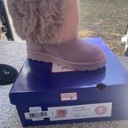 Size 8 Pink Boots
