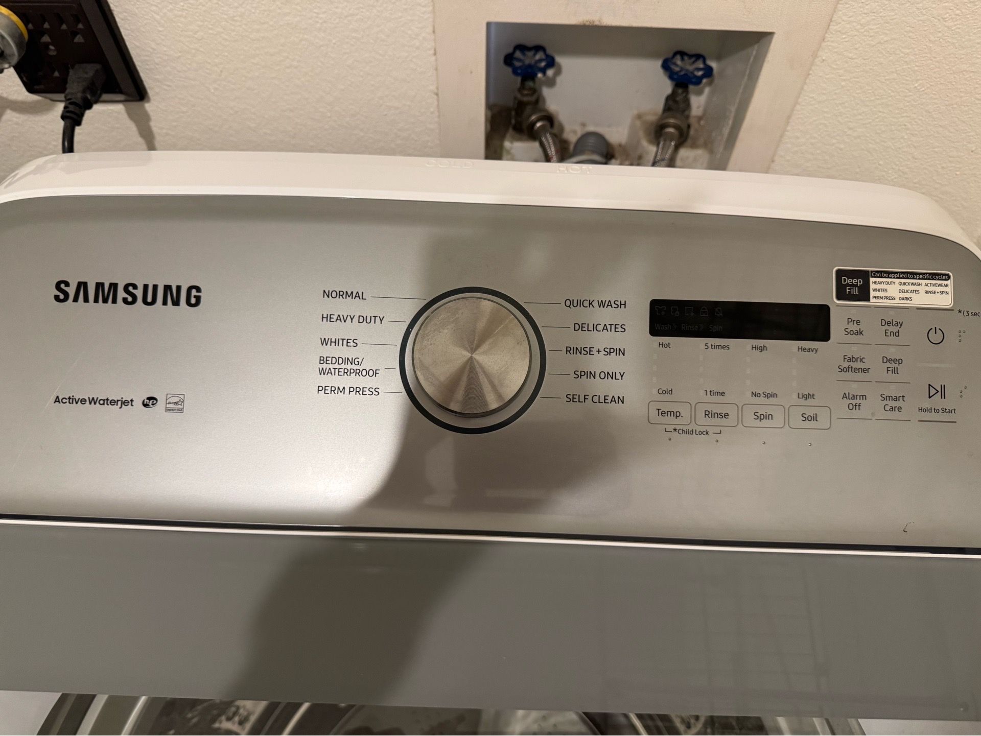 Samsung Washer & GE Dryer