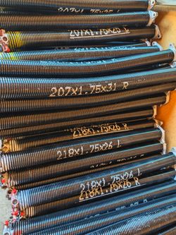 Garage door springs